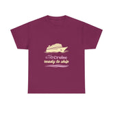 Funny Koala Cruise Unisex Tee, Ship Graphic T-Shirt, Travel Outfit, Vacation Shirt, Animal Lover Gift